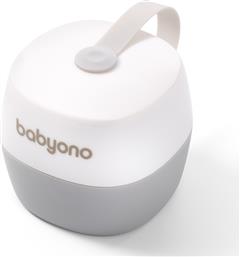 Babyono Θήκη πιπίλας White & Grey από το Spitishop