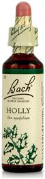 Bach Holly Ανθοΐαμα σε Σταγόνες 20ml