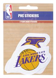 Παιδικό Διακοσμητικό Αυτοκόλλητο Τοίχου Los Angeles Lakers 2τμχ Back Me Up