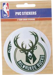 Παιδικό Διακοσμητικό Αυτοκόλλητο Τοίχου NBA Milwaukee Bucks 2τμχ Back Me Up