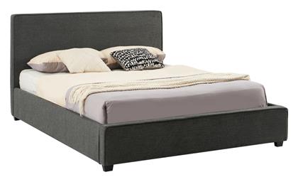 Badka Κρεβάτι Υπέρδιπλο με Αποθηκευτικό Χώρο για Στρώμα 160x200cm Ανθρακί - Pakketo