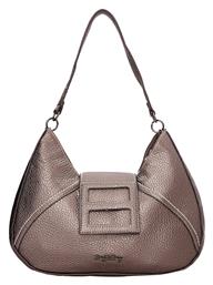 Γυναικεία Τσάντα Ώμου Γκρι Bag to Bag