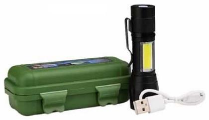 BL-513 505139 Επαναφορτιζόμενος Φακός LED 800lm Bailong