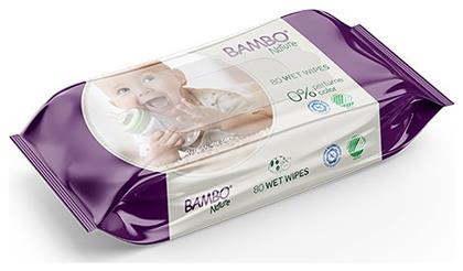 Μωρομάντηλα 80τμχ Bambo Nature