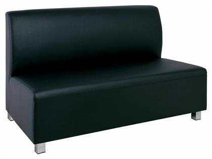 Bandy Διθέσιος 130x71x88εκ. Μαύρος - Woodwell