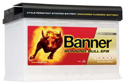 Μπαταρία Αυτοκινήτου Running Bull 57011 με Χωρητικότητα 70Ah και CCA 660A Start/Stop Banner