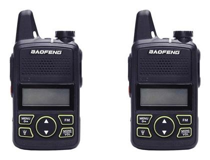 BF-T1 Ασύρματος Πομποδέκτης PMR 1.5W με Μονόχρωμη Οθόνη Σετ 2τμχ Baofeng