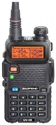 UV-5R 5.8W Ασύρματος Πομποδέκτης UHF/VHF 5W με Μονόχρωμη Οθόνη Baofeng
