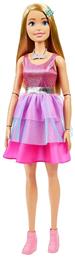 Blonde Hair with Shimmer Pink Dress ξανθά μαλλιά και Ρόζ Φόρεμα Extra για 3+ Ετών Barbie