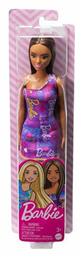 Dark Skin Doll with Purple Dress για 3+ Ετών Barbie