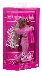 Deluxe Style Soft Pink Jumpsuit Μαλλιά Κοτσιδάκια για 3+ Ετών Barbie