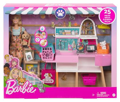 Μαγαζί για Κατοικίδια για 3+ Ετών Barbie