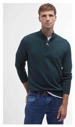 Ανδρικό Πουλόβερ Μακρυμάνικο με Φερμουάρ Dark Green Barbour