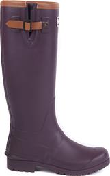 Barbour γυναικείες γαλότσες με μικροσχέδια ''Blyth Wellington'' - LRF0055 - Μοβ από το Notos