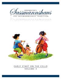 Sassmannshaus - Early Start on the Cello Μέθοδος Εκμάθησης για Τσέλο Vol.3 Barenreiter
