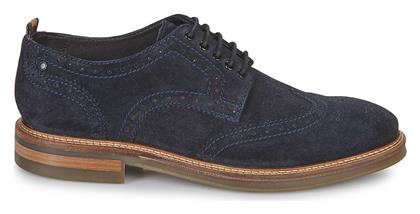 Bryce Δερμάτινα Ανδρικά Oxfords Navy Blue Base London