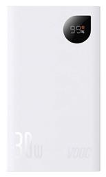 Adaman 2 20000mAh 30W Λευκό Baseus