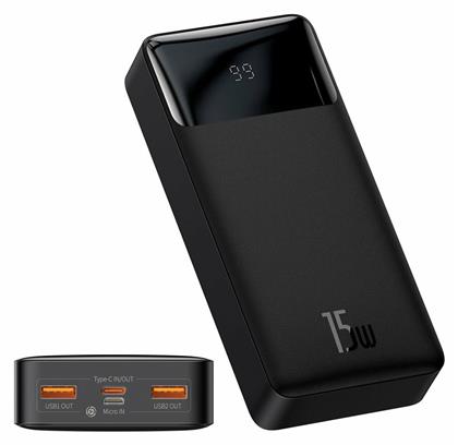 Bipow 20000mAh 15W Μαύρο Baseus