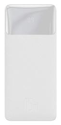 Bipow Overseas Edition 10000mAh 15W Λευκό Baseus
