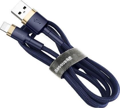 Baseus Cafule Braided USB to Lightning Cable Μπλε 1m (CALKLF-BV3)
