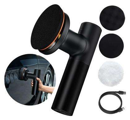 Cordless Electric Polisher Black Έκκεντρος Αλοιφαδόρος Baseus
