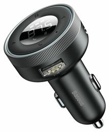 FM Transmitter Αυτοκινήτου με AUX / MicroSD / USB Γρήγορης Φόρτισης QC3.0 Baseus