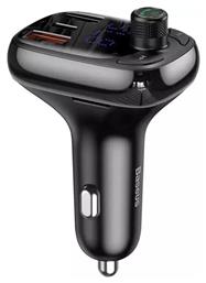 FM Transmitter Αυτοκινήτου S-13 με Bluetooth Baseus
