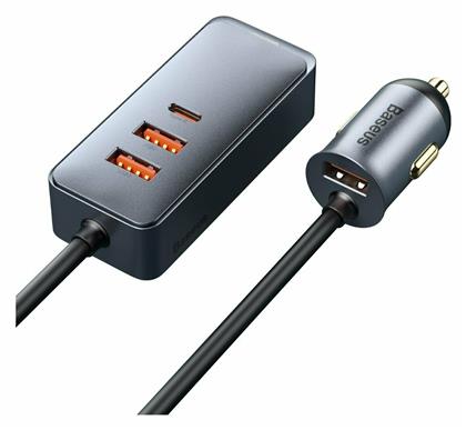 Φορτιστής Αυτοκινήτου με Θύρες 3xUSB-A 1xType-C Baseus