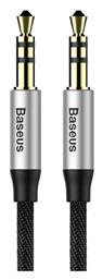 Καλώδιο 3.5mm male - 3.5mm male Μαύρο 1m (CAM30-BS1) Baseus