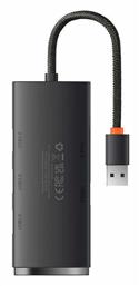 Lite Series 25cm USB 3.0 Hub 5 Θυρών με σύνδεση USB-A Baseus