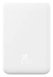 Mini 5000mAh 20W Λευκό Baseus