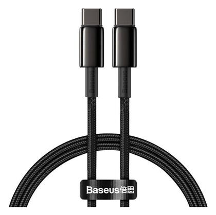 Tungsten USB 2.0 USB-C male - USB-C 100W 1m (CATWJ-01) Baseus