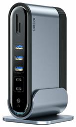 USB-C Docking Station με HDMI 4K PD Ethernet (CAHUBDG0) Baseus