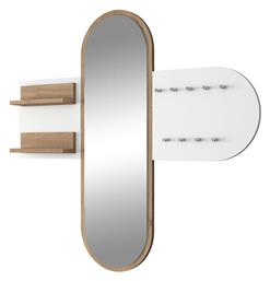 Baunty Έπιπλο Εισόδου με Καθρέπτη & Κρεμάστρα 125x2x122εκ. Pakketo