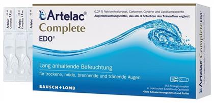 Artelac Complete Οφθαλμικές Σταγόνες για Ξηροφθαλμία 30x0.5ml Bausch & Lomb