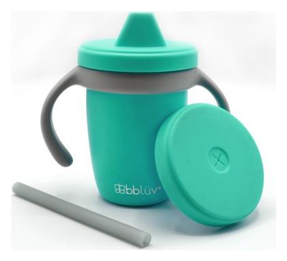 Εκπαιδευτικό Μπιμπερό με Λαβές 4m+ Aqua 240ml Bbluv