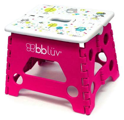 Μονό Βοηθητικό Σκαλοπατάκι Μπάνιου Αναδιπλούμενο Pink B0114-p Bbluv