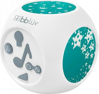 Bbluv Παιδικό Φωτιστικό Projector Kube με Προβολή Αστεριών Λευκό 10x10x10εκ.