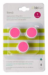 Βρεφικές Λίμες Trimo Replacement Filing Discs Pink 3τμχ Bbluv