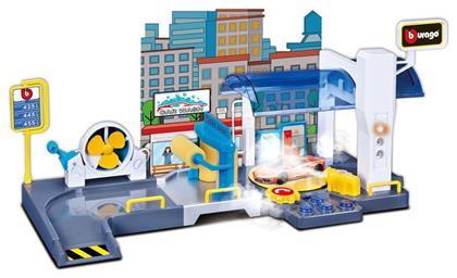 Street Fire Car Wash Play Set για 3+ Ετών Bburago