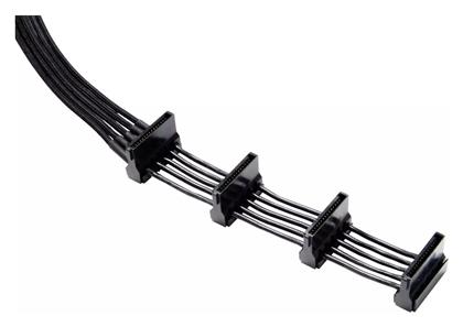 7-Pin SATA III - 4x 7-Pin SATA III Cable 0.72m Μαύρο (BC026) Be Quiet