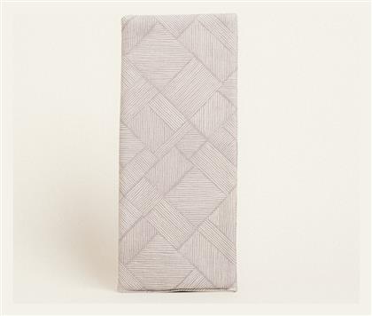 Διακοσμητικο Λαμπαδας Διαγωνιες Γραμμες Μπεζ 35 X 22 Cm Beauty Home