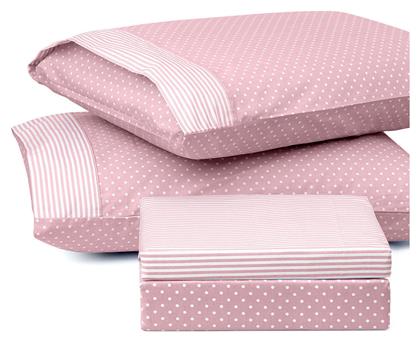 Joy Μαξιλαροθήκη με Φάσα 50x70εκ. PInk Beauty Home