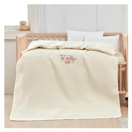Κουβέρτα 5306 Πικέ Μπεζ 80x110cm Beauty Home