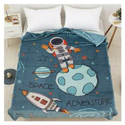 Κουβέρτα Fleece Art 160x220cm Μπλε Beauty Home