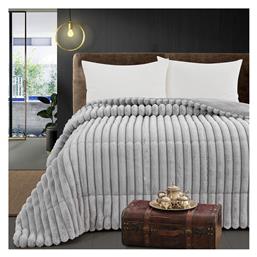 Κουβερτοπάπλωμα Υπέρδιπλο 220x240εκ. 12522 ΓΚΡΙ Beauty Home