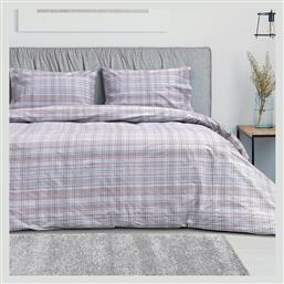 Margarita 12074 Κουβερλί Υπέρδιπλο από Περκάλι Γκρι 230x250cm Beauty Home