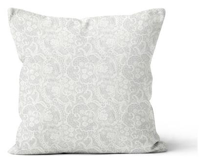 Μαξιλαροθήκη Λευκή 45x45εκ. Beauty Home
