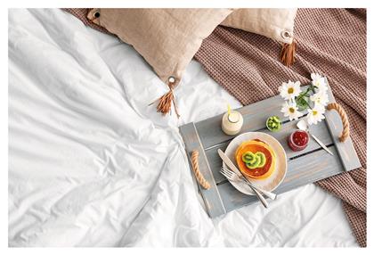 Μαξιλαροθήκη Ξενοδοχείου από 100% Βαμβάκι 52x72εκ. Beauty Home