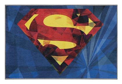 Πατάκι Εισόδου Superman 6187 Μπλε 55x85εκ. Beauty Home